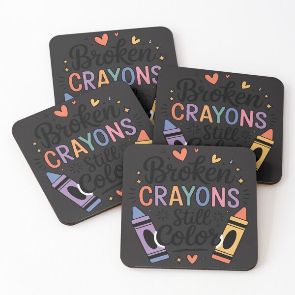 Item preview, Mental Health Awareness Broken Crayons Still Color May designed and sold by Dolostope.