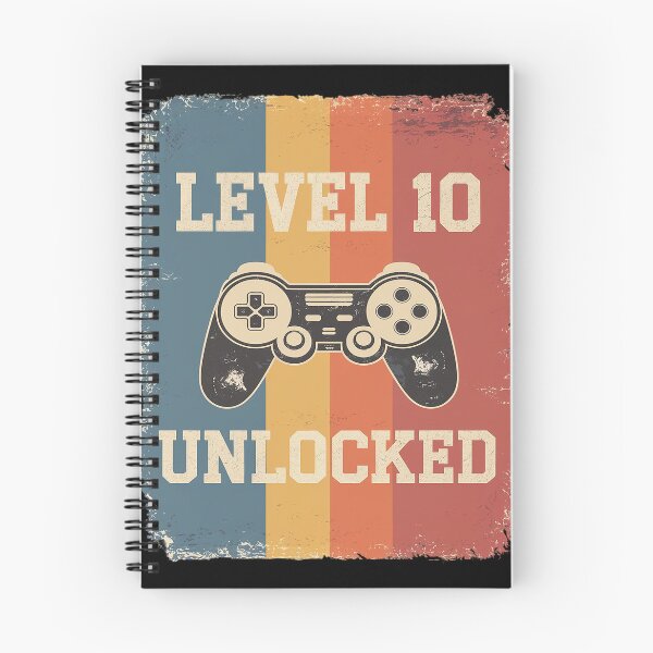 Item preview, Level 10 Unlocked Video Gamer 10 Year Old 10th Birthday  designed and sold by DigitaldeligArt.