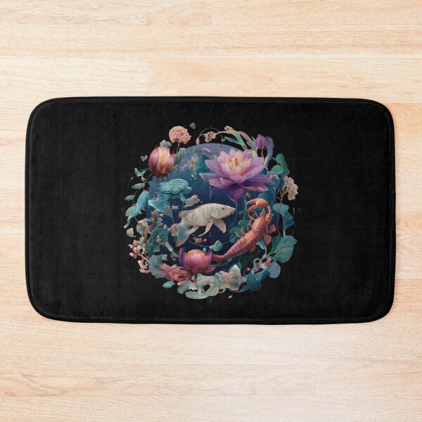 Item preview, Pisces Zodiac Circle Astrological Symbolism Aquatic Life designed and sold by PluffyPanda.