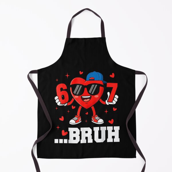 Item preview, 67 Bruh Heart Funny Six Seven Meme Valentine Boy Girl designed and sold by Juansustait.