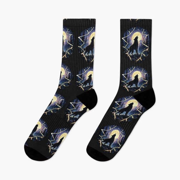 Item preview, Wolf Howling at The Moon designed and sold by Planetporridge.