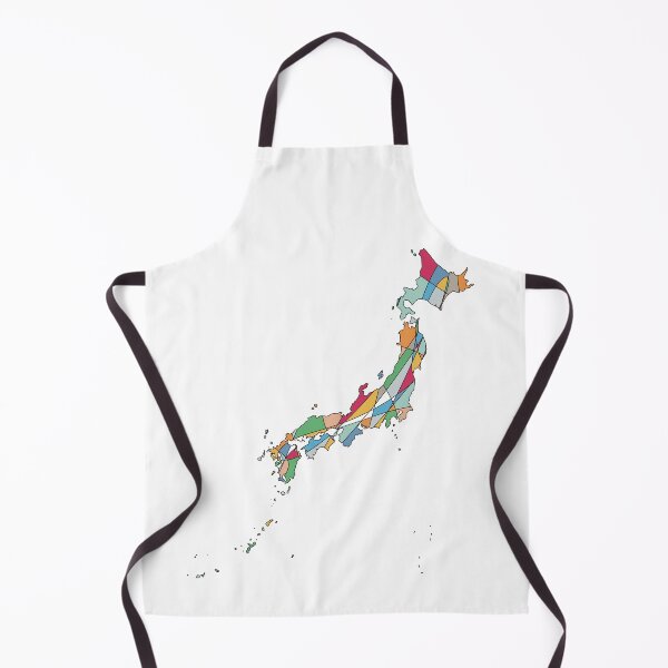 Item preview, Japan Map T-Shirt — Abstract Colourful Art designed and sold by iampaulmorris.