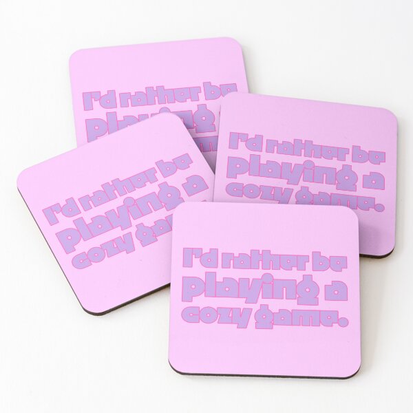 Item preview, I'd Rather Be Playing a Cozy Game - Lilac designed and sold by sillyjess.