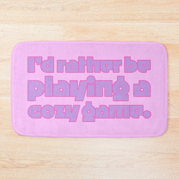 Item preview, I'd Rather Be Playing a Cozy Game - Lilac designed and sold by sillyjess.