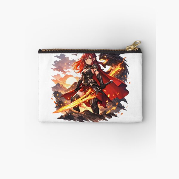 Item preview, Fire Dragon Anime Warrior designed and sold by Amr Siam.