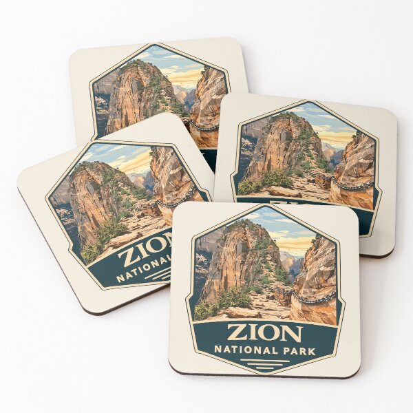 Item preview, Zion National Park Utah Sticker designed and sold by Gideon Emmerich.