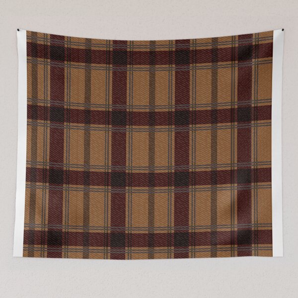 Item preview, Classic tartan pattern featuring traditional intersecting lines in a balanced color tone designed and sold by Line-Aura.