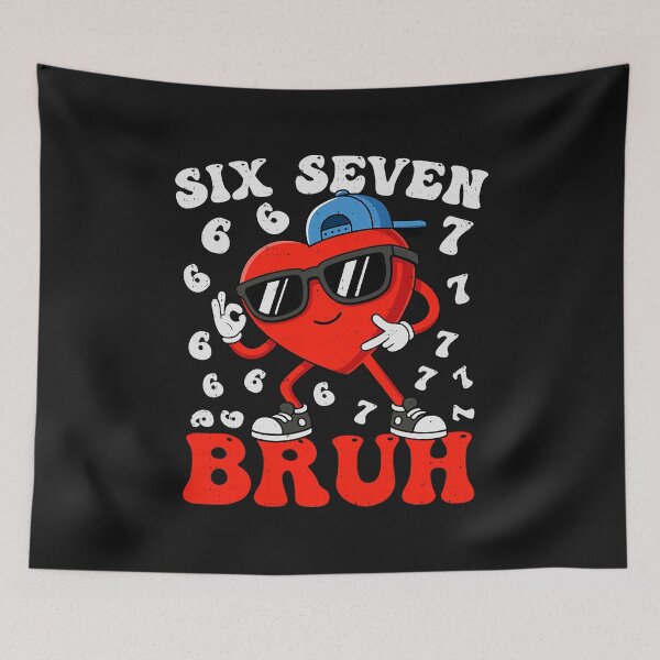 Item preview, Six Seven 6 7 Meme 67 Trend Valentines Day Boys Toddler Kids designed and sold by GreggRoss.