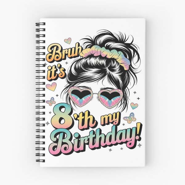Item preview, Bruh It's My 8th Birthday 8 Year Old Birthday For Girl  designed and sold by MarkLeedsArt.