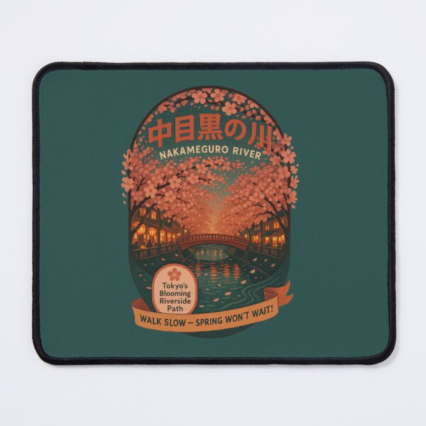 Item preview, Nakameguro Blossoms Float Like Dreams designed and sold by EdvvinStudios.
