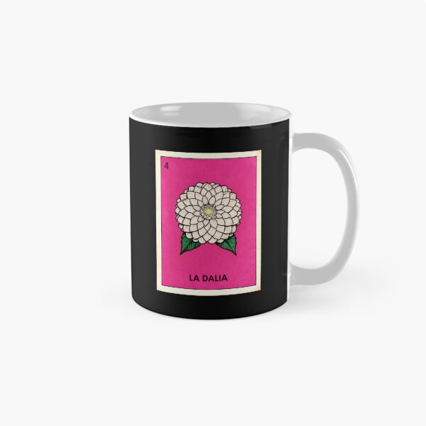 Item preview, Dahlia National Flower of Mexico Loteria Card designed and sold by ConcienciaEco.