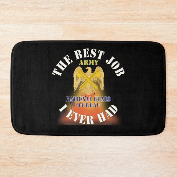 Item preview, Army - The Best Job I ever had  - National Guard Bureau w White Txt - w Explode X 300 designed and sold by Military Insignia Products.