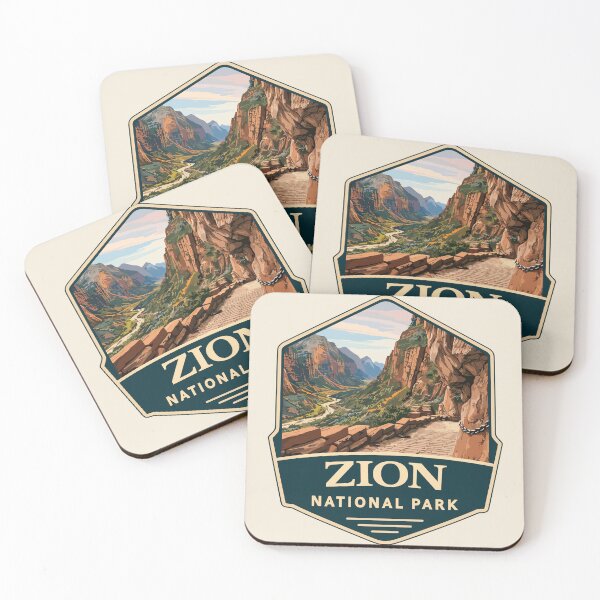 Item preview, Zion National Park Utah Sticker designed and sold by Gideon Emmerich.