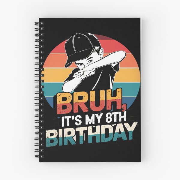 Item preview, Bruh It's My 8th Birthday Dabbing I'm 8 Year Old Birthday designed and sold by MarkLeedsArt.