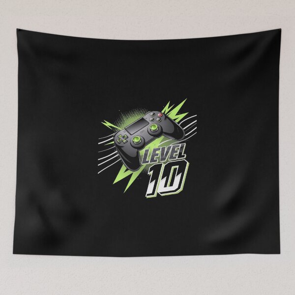 Item preview, Level 10 Video Game Controller 10th Birthday Gamer Boys  designed and sold by SyntaxClaw.