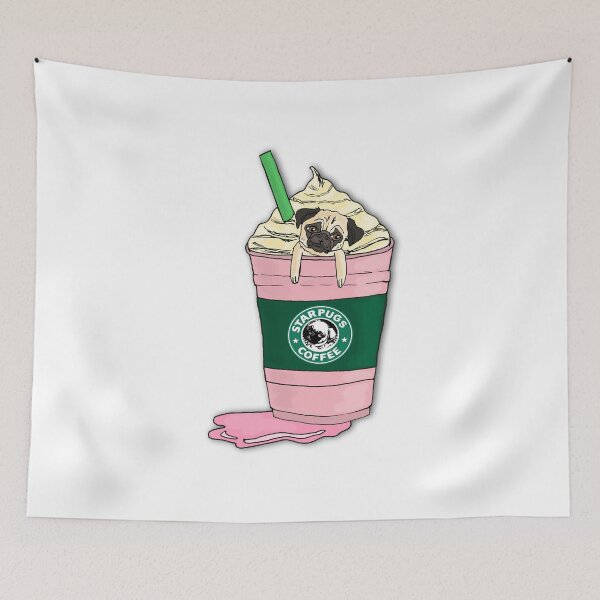 Item preview, Pug Milkshake Cup designed and sold by lfdbc.