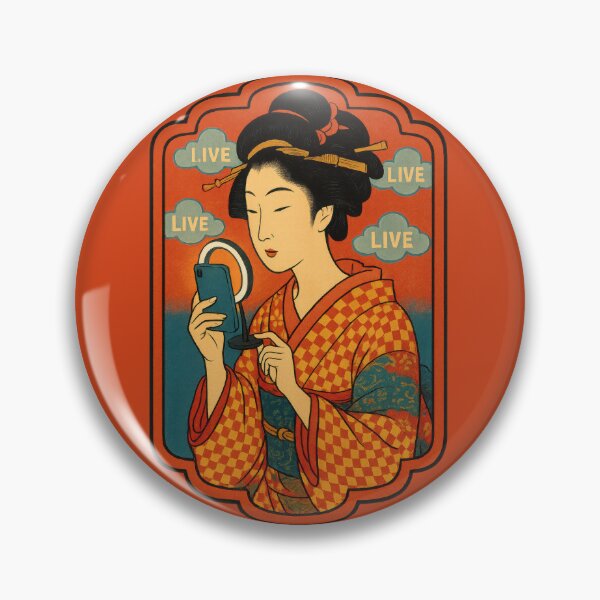 Item preview, Live Streaming Geisha Moment designed and sold by EdvvinStudios.