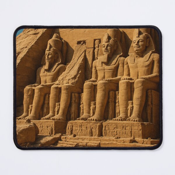 Item preview, The Grand Abu Simbel Temple Ramses II Art designed and sold by Eye Of Horus.