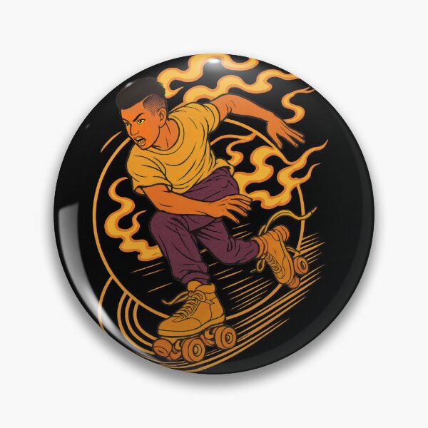 Item preview, Rolling Fire Street Freedom designed and sold by EdvvinStudios.