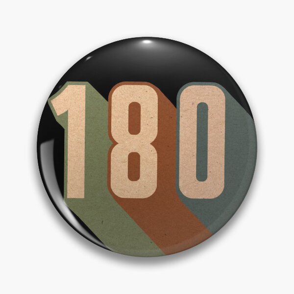 Item preview, 180 Retro Darts Art Version 3 designed and sold by pinapurri.