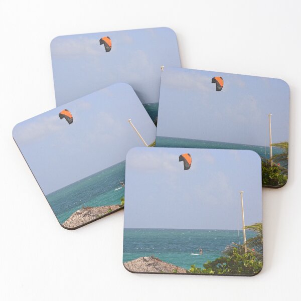 Item preview, Kite Surfer on Orient Bay Saint Martin designed and sold by LisaWootenPhoto.