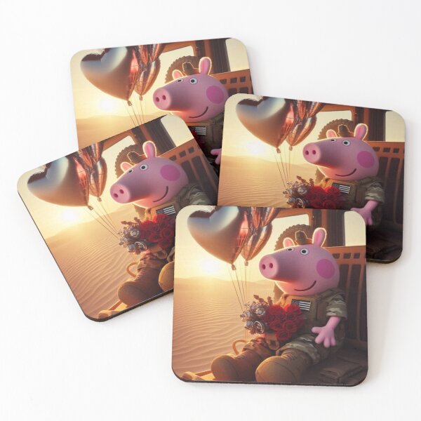 Item preview, “Oink & Order: Desert Hearts Deployment” designed and sold by Print Fiction.