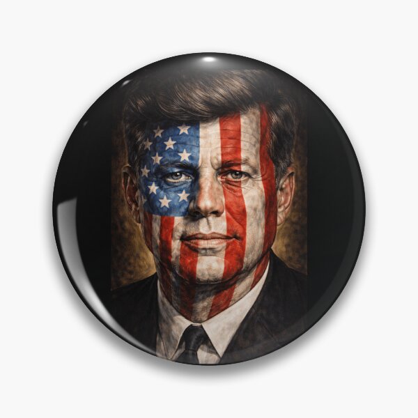Item preview, John F. Kennedy — Idealism Under Pressure designed and sold by TheWonkyEaselCo.