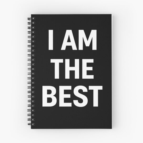 Item preview, I Am The Best – Bold Minimalist Confidence Quote Typography designed and sold by Hilal-Studio.