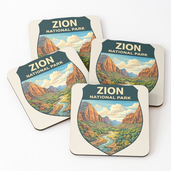 Item preview, Zion National Park Utah Sticker designed and sold by Gideon Emmerich.