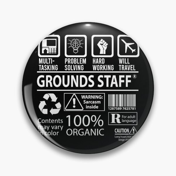 Item preview, Grounds Staff designed and sold by ginawilliams39.