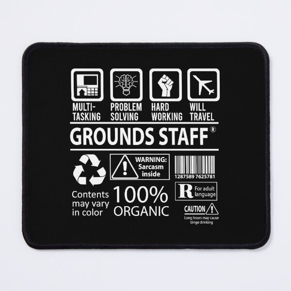 Item preview, Grounds Staff designed and sold by ginawilliams39.