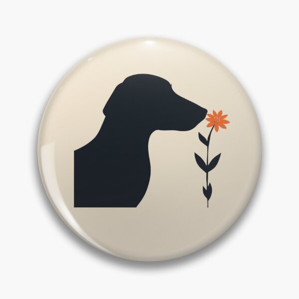 Item preview, Dachshund Silhouette Flower Wiener Dog designed and sold by Dachshund Society.