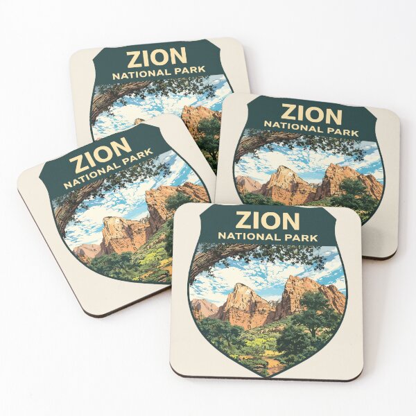 Item preview, Zion National Park Utah Sticker designed and sold by Gideon Emmerich.