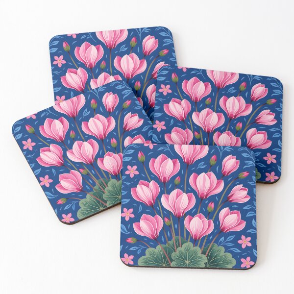 Item preview, Pink cyclamen as winter and early spring bloom designed and sold by Ponted.
