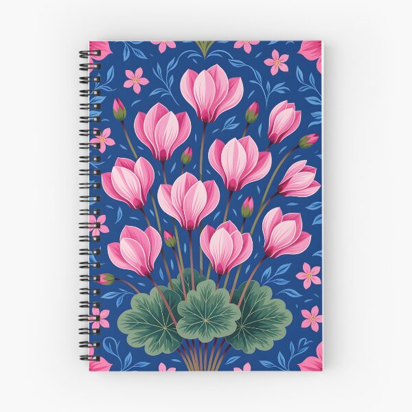 Item preview, Pink cyclamen as winter and early spring bloom designed and sold by Ponted.