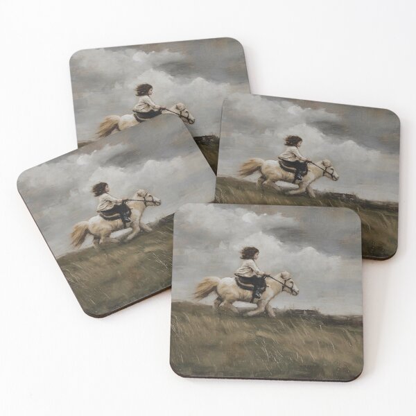 Item preview, Child Riding a Pony designed and sold by lautir.