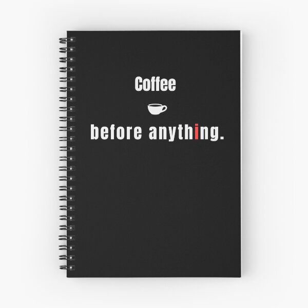 Item preview, Coffee Before Anything – Minimal Coffee Lover Quote Typography - Cute designed and sold by MK-Charlie.
