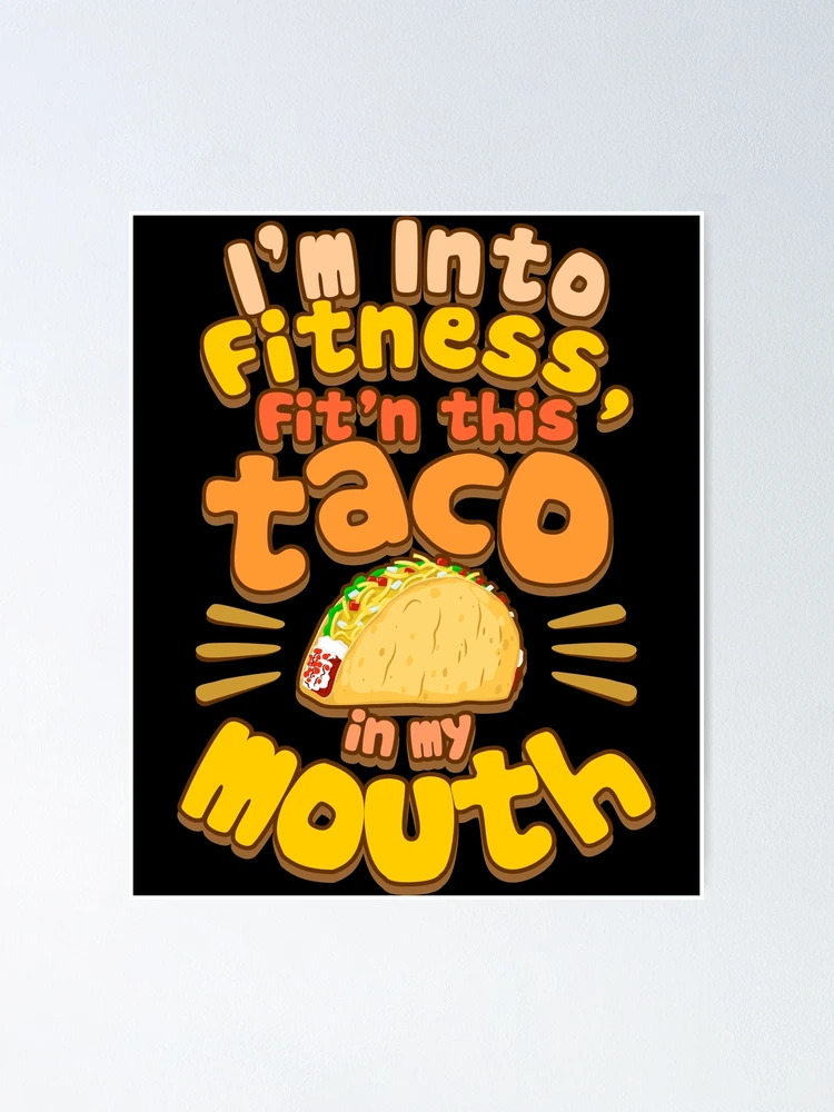 CHICKOR Funny Fitness Gifts. Taco Gifts for Taco