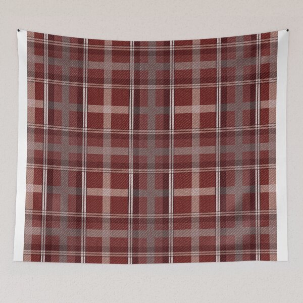 Item preview, Classic tartan pattern featuring traditional intersecting lines in a balanced color tone designed and sold by Line-Aura.