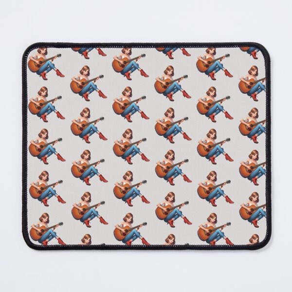Item preview, Woman playing guitar – National Guitar Day designed and sold by Art-Arcade6.