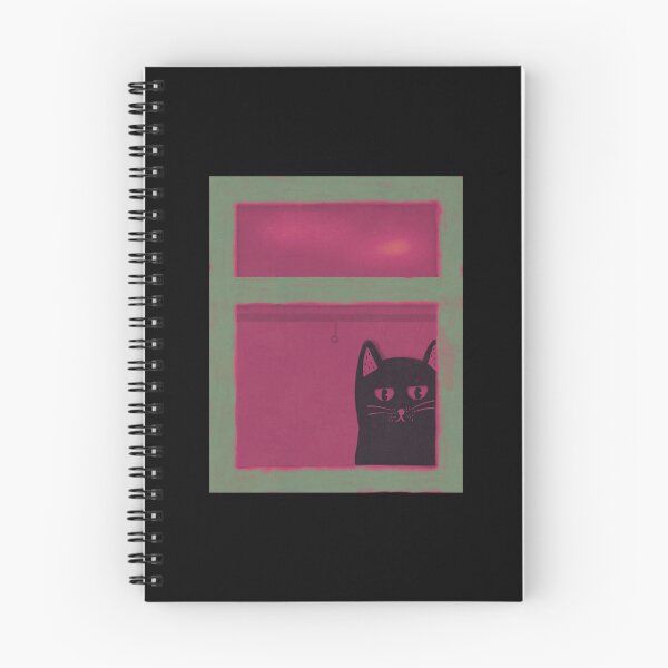 Item preview, Cat in the window designed and sold by ellealsopaints.