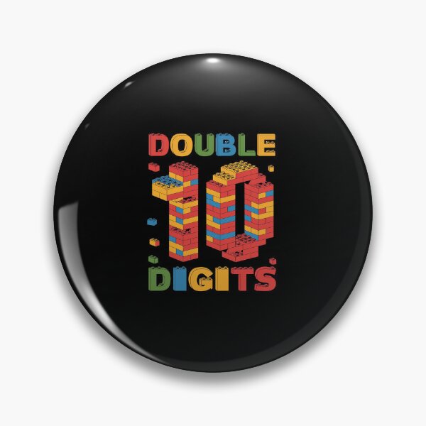 Item preview, Master Builder 10th Birthday Boy 10 Bricks Ten Double Digits  designed and sold by SyntaxClaw.