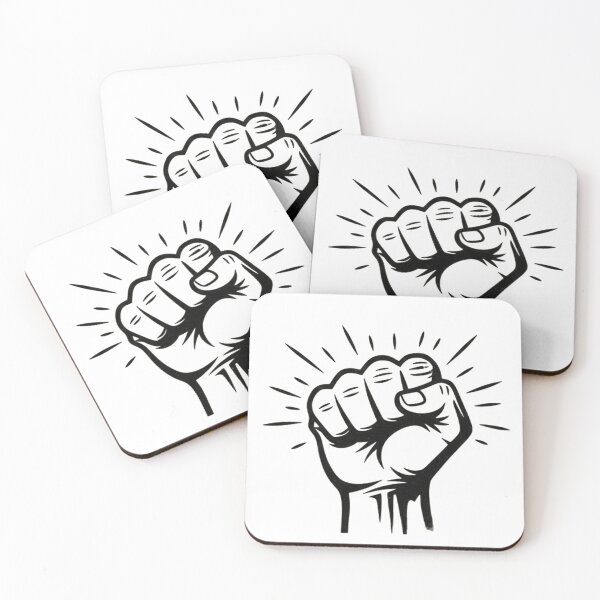 Item preview, Power Rise Fist – Strength and Determination T-shirt designed and sold by Iunova.
