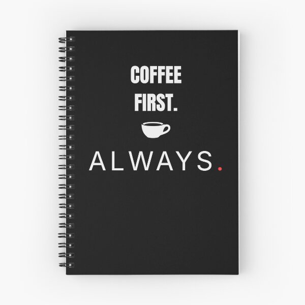 Item preview, Coffee First Always – Minimal Coffee Quote Typography Design - Cute designed and sold by MK-Charlie.