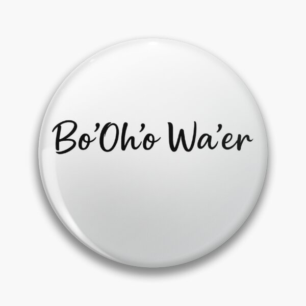 Item preview, Bo’Oh’o Wa’er – Funny British Slang Typography Design designed and sold by PutagaShop.