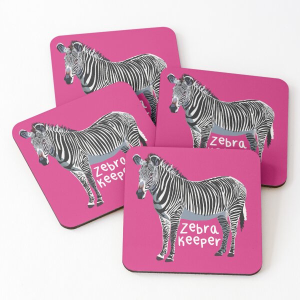 Item preview, Z is for Zebra,Zebra Keeper – Wildlife Caretaker Zebra Lover Illustration designed and sold by PrettylittlepastelUk.