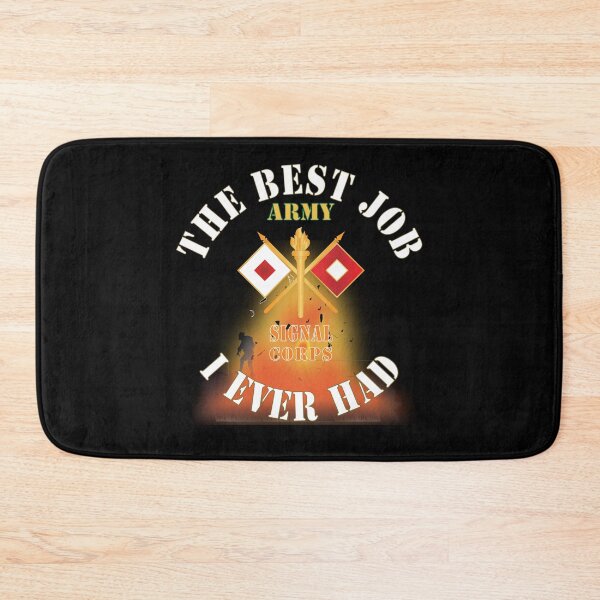 Item preview, Army - The Best Job I ever had  - Signal Corps w White Txt - w Explode X 300 designed and sold by Military Insignia Products.
