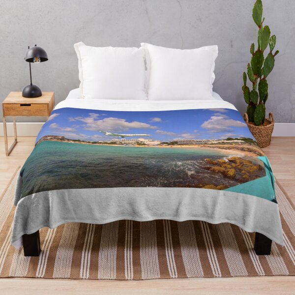 Item preview, Private Plane Landing In Saint Martin designed and sold by LisaWootenPhoto.