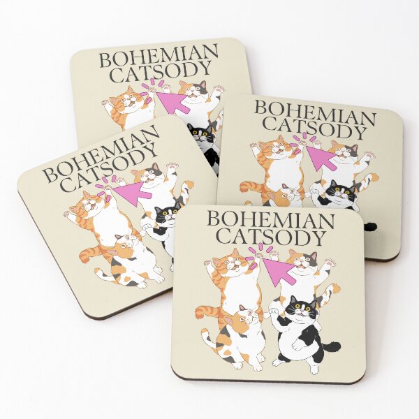 Item preview, Fat Cat Gang - Bohemian Catsody designed and sold by TopShelfTees9.