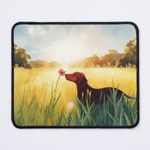 Item preview, Dachshund Flower Sun Wiener Dog designed and sold by Dachshund Society.